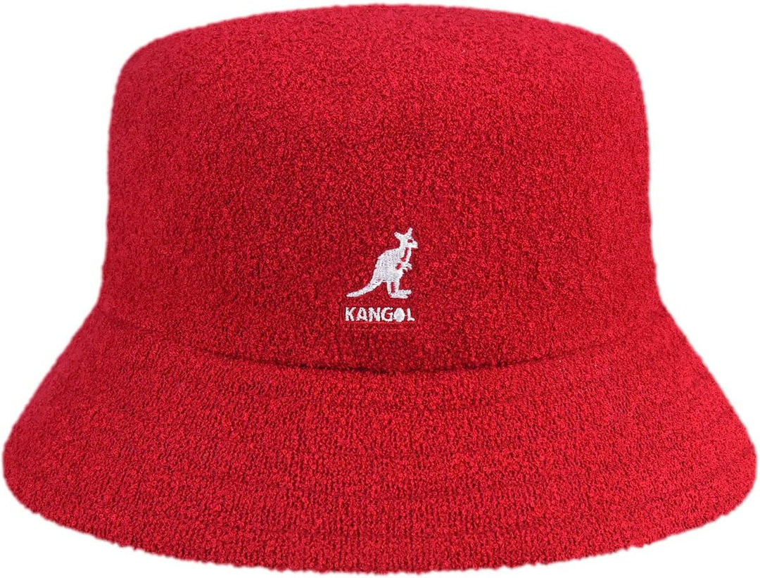 Kangol Unisex Bermuda Bucket Fischerhut S Red (Scarlet), S Red (Scarlet)