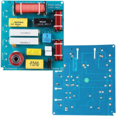 ASHATA 3-Wege Frequenzweiche, Crossover Filter Frequency Distributor Lautsprecher Frequenzweiche,Kla