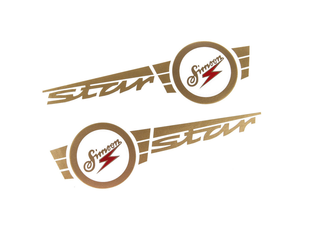 Klebefolie Simson Star - SR4-2 - SET rechts und links