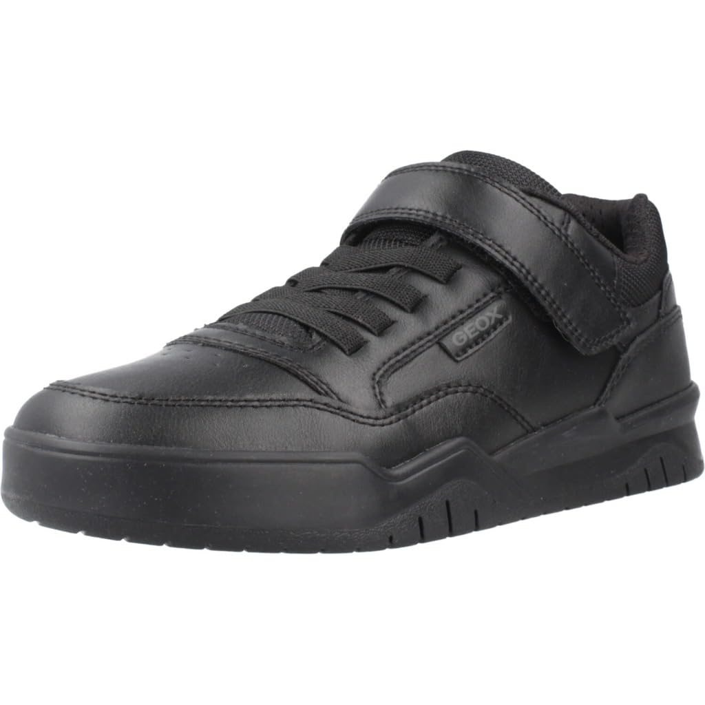 Geox Jungen J Perth Boy E Sneaker 30 EU Schwarz, 30 EU Schwarz