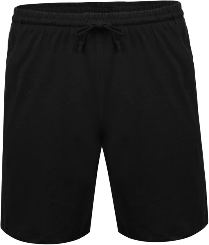 Aseniza Herren Schlafanzughose Kurz Baumwolle Bermuda Schlafshorts Pyjamahose Shorty Sommer Sleephos