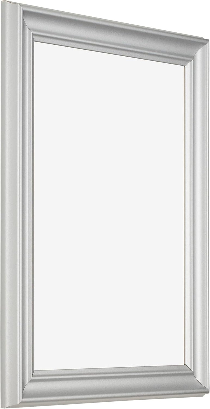yd. Your Decoration - Bilderrahmen 75x100 cm - Silber Matt - Bilderrahmen aus MDF mit Acrylglas - An