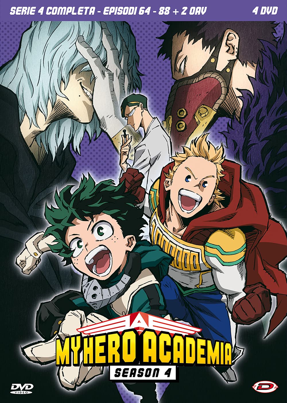 My Hero Academia St.4 (Box 4 Dv) (Eps 64-88+Oav) Single, Single