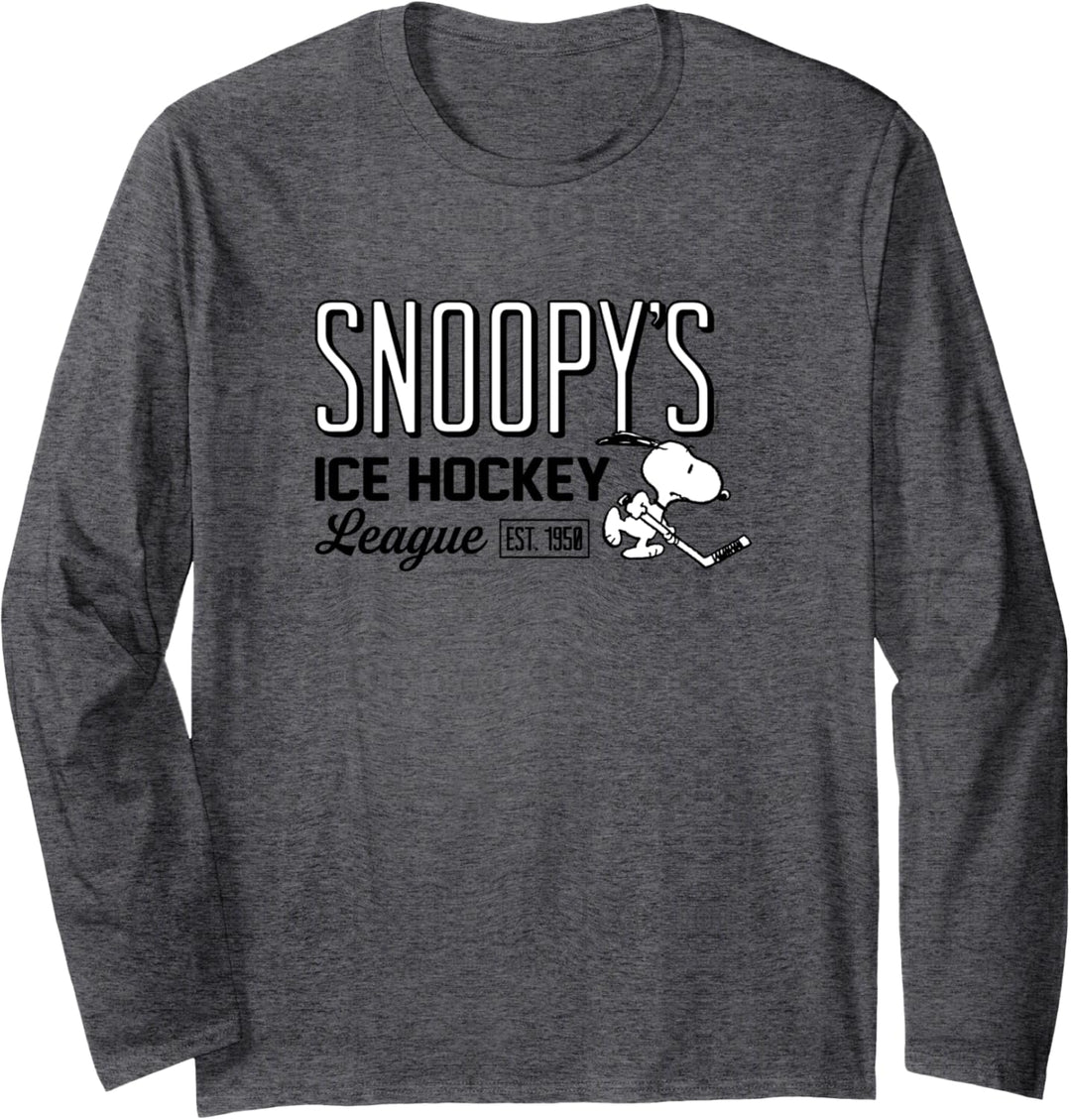 Peanuts - Snoopy's Eishockey League Langarmshirt