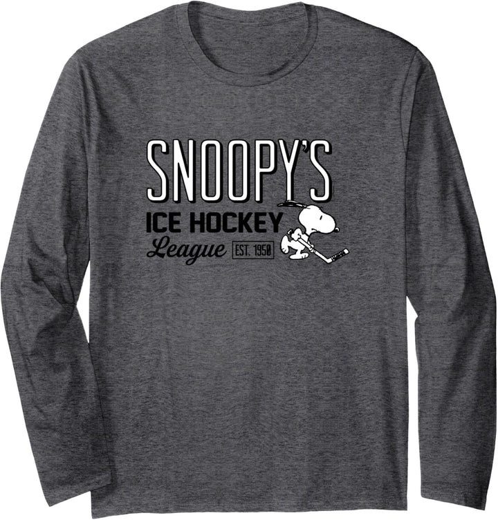 Peanuts - Snoopy's Eishockey League Langarmshirt