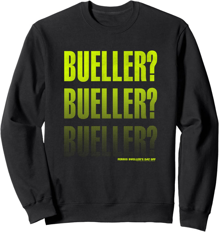 Ferris Bueller Neon Gradient Stack Sweatshirt