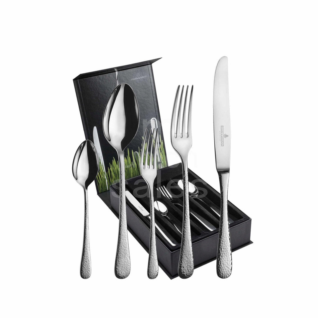 Besteckset Geschenkbox - Tafelservice - 30 teilig - Mia - Picard & Wielpütz - schwarze Magnetbox 30