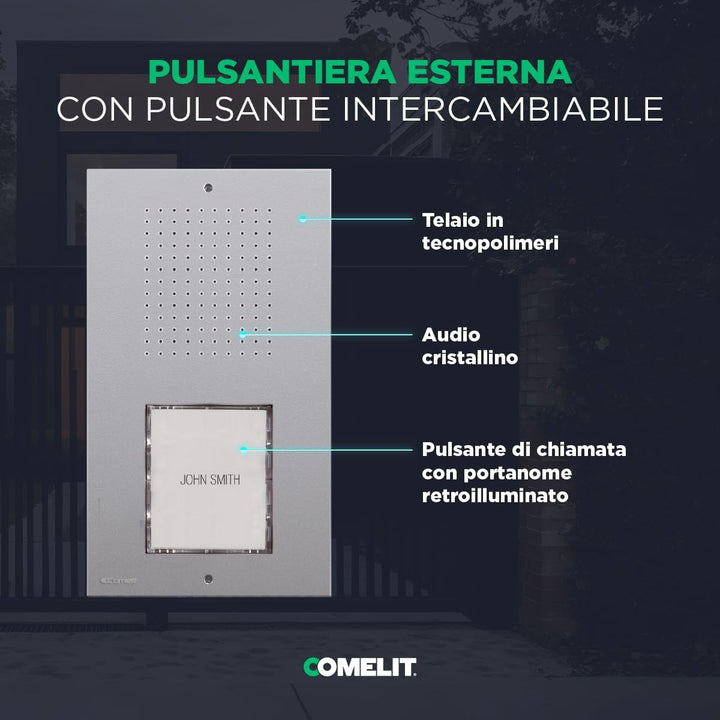 Kit Audio Analogique à 2 fils Ciao-Mini - KCA0061 - Comelit