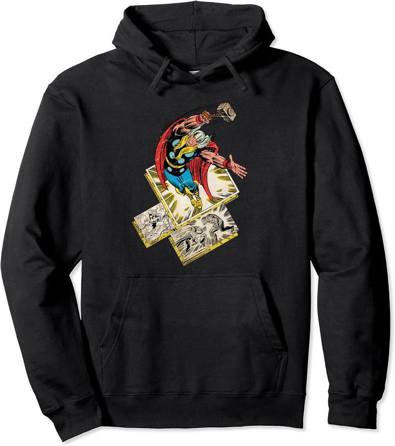 Marvel The Mighty Thor Vintage Comic Pullover Hoodie