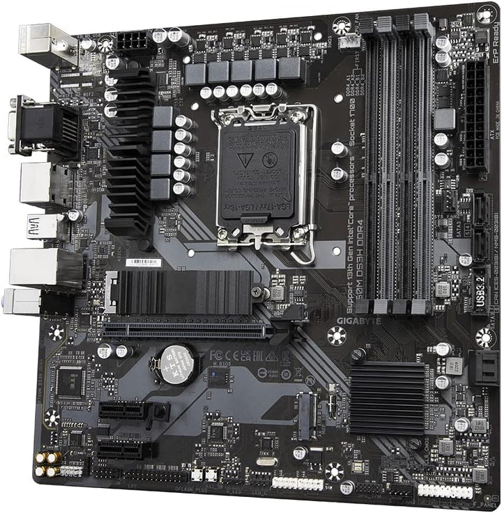 Gigabyte B760M DS3H DDR4 Motherboard Intel B760 LGA 1700 Micro ATX