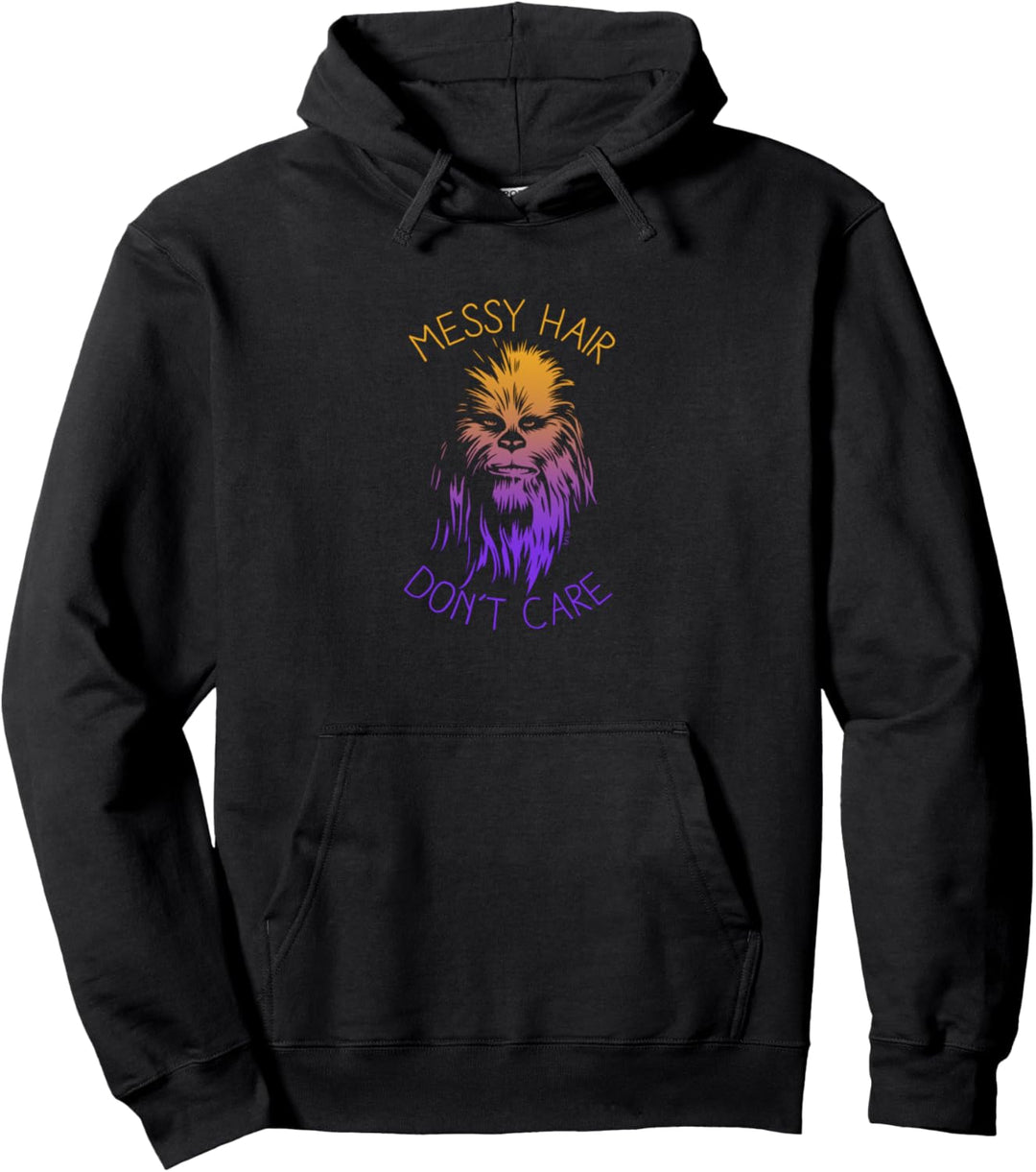 Star Wars Chewbacca Messy Hair Don't Care Pullover Hoodie