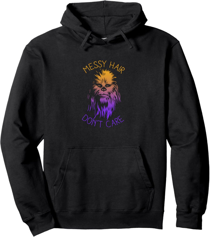 Star Wars Chewbacca Messy Hair Don't Care Pullover Hoodie