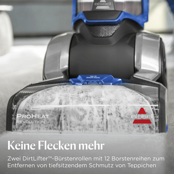 BISSELL ProHeat Revolution, Teppichreiniger, 3 Reinigungsmodi, Teppichwäsche, Polsterreiniger, kabel