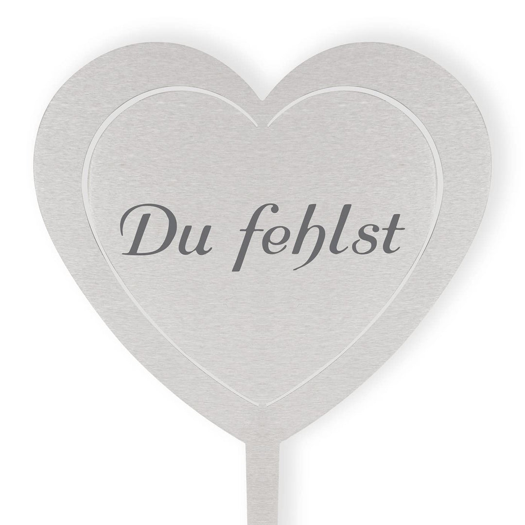 DOLORINO Grabstecker Herz &