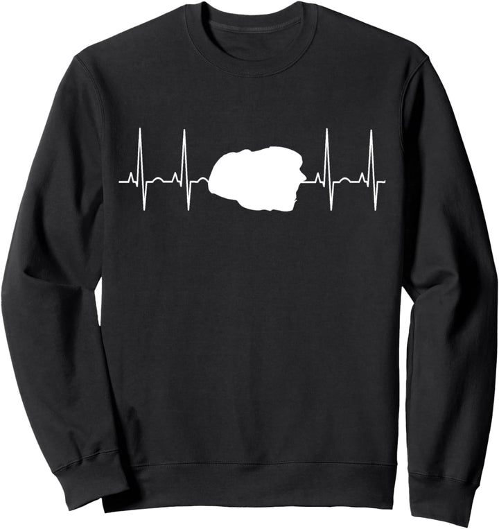 Föhr Herzschlag Nordsee Möwe Insel Urlaub Sweatshirt