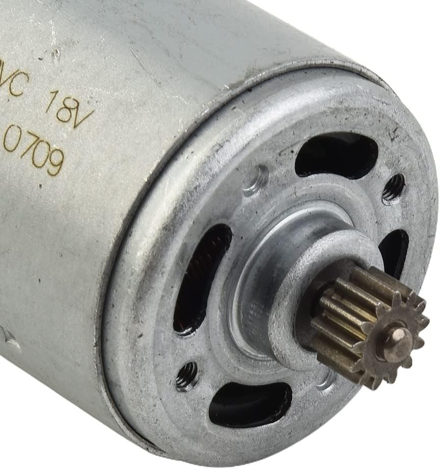 Elektrischer Bohrmotor, RS550 Motor 13 Zähne Ersatz für Bosch Akku-Bohrschrauber GSB/GSR120-LI 18V E
