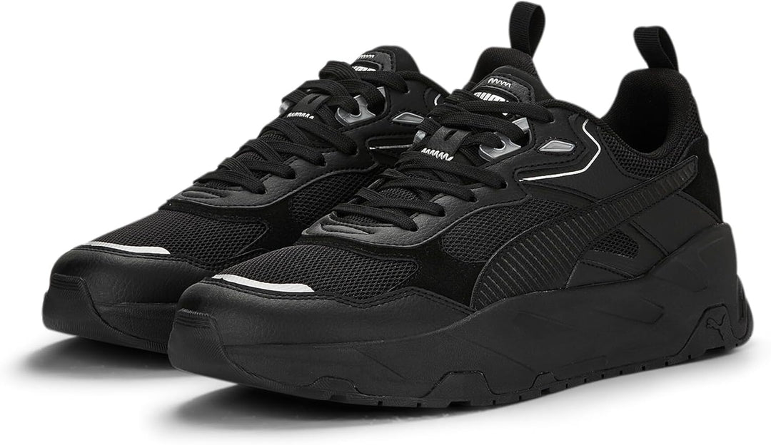 PUMA Herren Trinity BetterSneaker 37 EU Puma Black Puma Black Puma Silver, 37 EU Puma Black Puma Bla