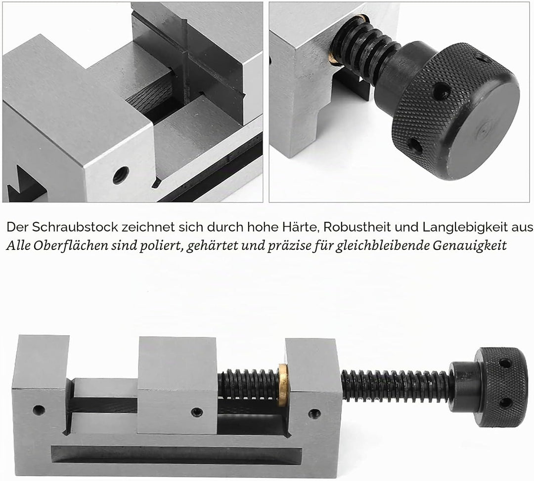 QGG50 Präzisions-Schraubstock für Maschinenschraubstock mit Verriegelungsklemme für CNC-Arbeitshalte