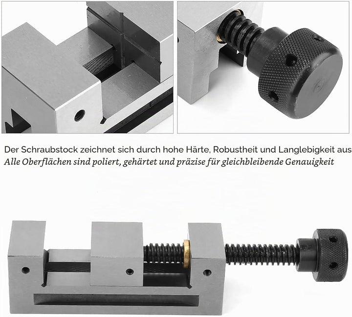 QGG50 Präzisions-Schraubstock für Maschinenschraubstock mit Verriegelungsklemme für CNC-Arbeitshalte