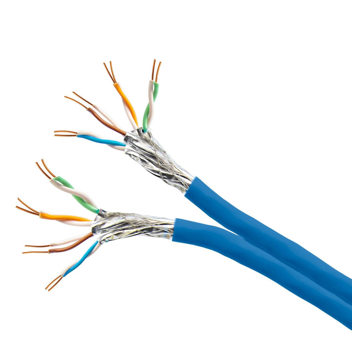 Premium X 50m CAT 8 Netzwerkkabel Duplex LAN-Kabel Ethernet Datenkabel S/FTP PiMF PoE Cca Cat8 Insta