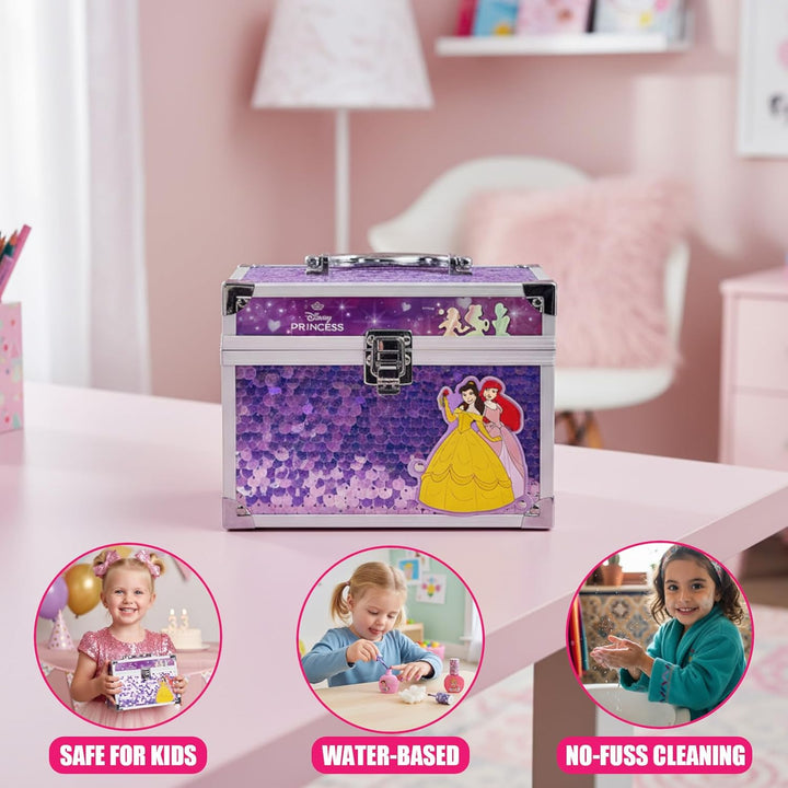 Disney-girls zugset mit schönheitskuch, mädel mit make-up für kinder, echte wasche-uniformen, die pa