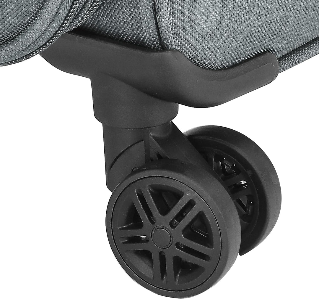 BEIBYE 4 Rollen Reisekoffer 3tlg.Stoffkoffer Handgepäck Kindergepäck Gepäck Koffer Trolley Set-XL-L-