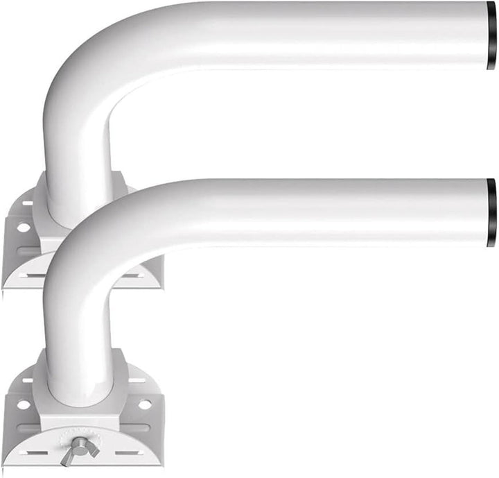 WLAN Antennenhalterung aus Edelstahl, 150° verstellbar, für Wand-, Dach- und Traufenmontage, 2er-Pac