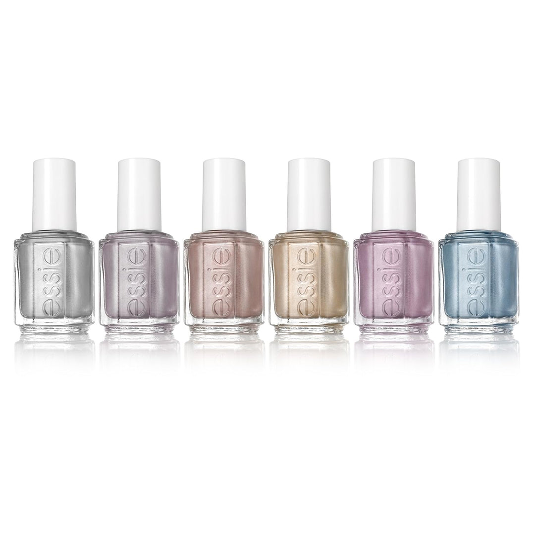 Essie Galaxy, 522, metallener Gel-Couture-Nagellack „Mercury Retrograde“ 517 In My Orbit Metallic Na