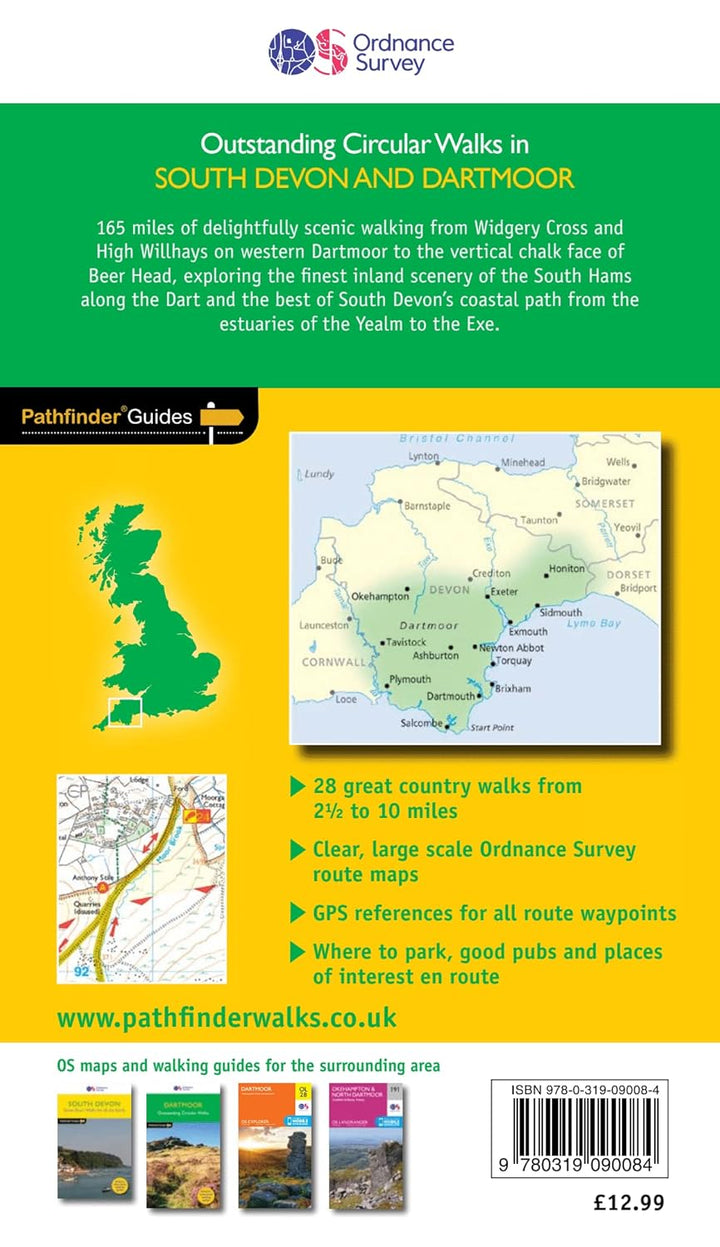 South Devon & Dartmoor (Pathfinder Guides), Taschenbuch