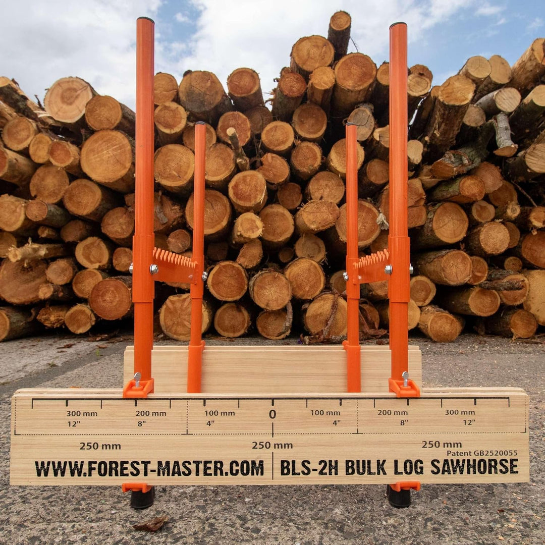 BLS-2H Holzsägebock – Präzisions-Multi-Log-Schneiden mit patentiertem Sicherheitsdesign – 150 kg Kap