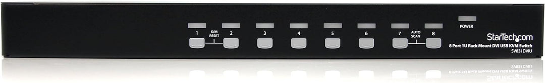 StarTech.com 8-Port DVI USB KVM Switch -DVI USB KVM Switch - 8-Port KVM-Switch -DVI KVM-Switch - KVM