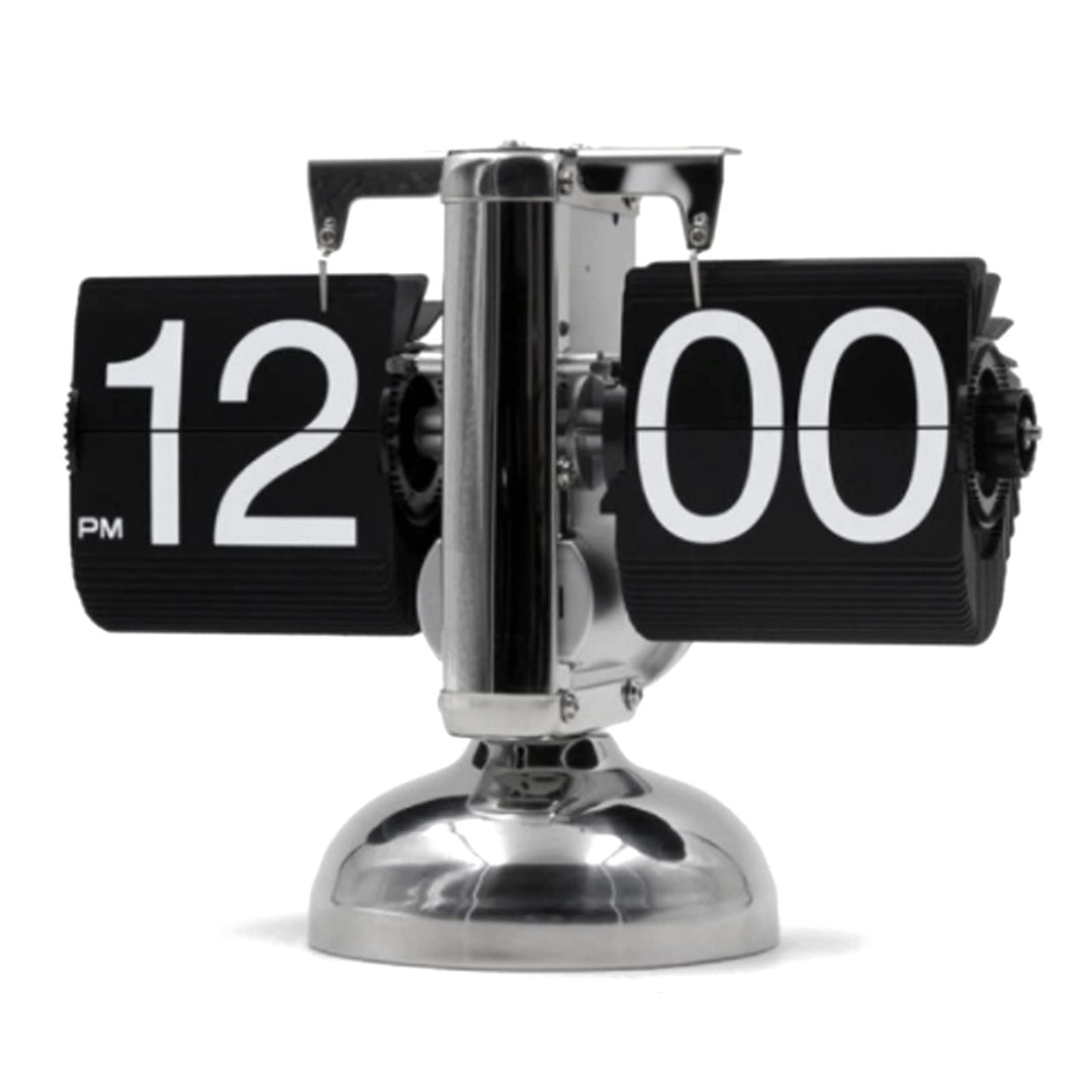 Greensen Retro Flip Uhr, Digital Klappuhr mit Quarz-Uhrwerk, Minimalistische Mechanische Auto Flip C