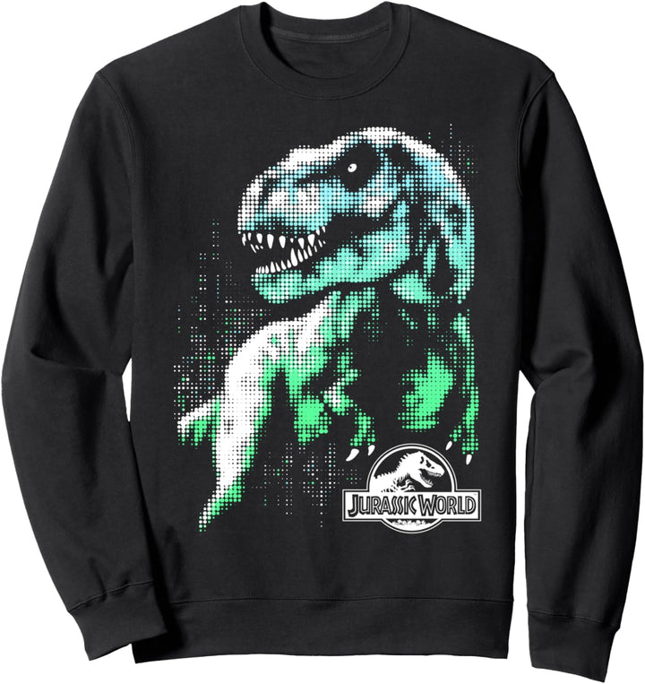 Jurassic World Pixel T-Rex Sweatshirt