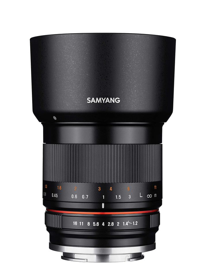 Samyang 35/1,2 Objektiv APS-C Fuji X manueller Fokus Fotoobjektiv, Weitwinkelobjektiv schwarz, X-T30