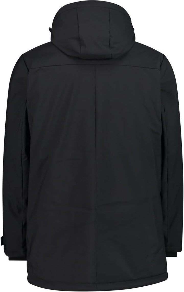 CMP Unisex 33k3847 Coat 46 Basic Black, 46 Basic Black