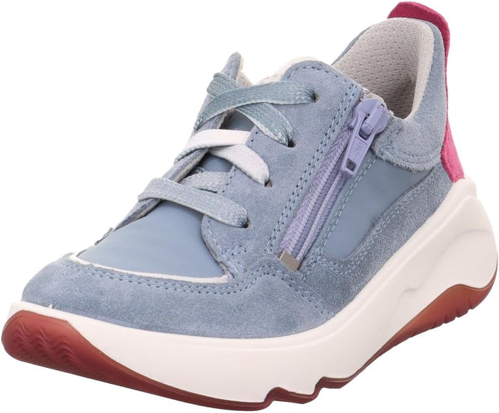 Superfit Mädchen Melody Sneaker 34 EU Blau 8000, 34 EU Blau 8000