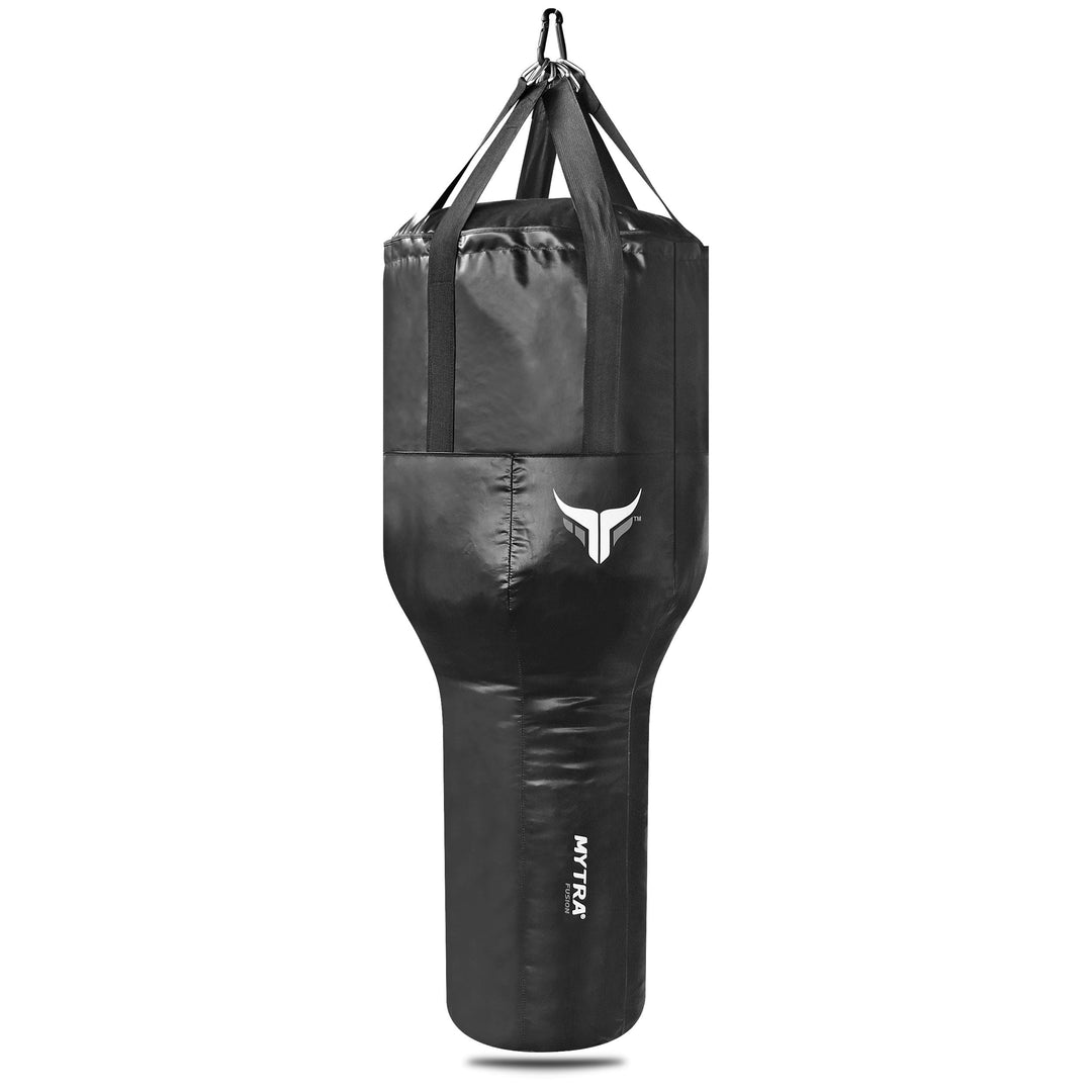 Mytra Fusion Schwarzer Boxsack für Boxen, MMA, Kickboxen und Kampfsport, 1,2 m