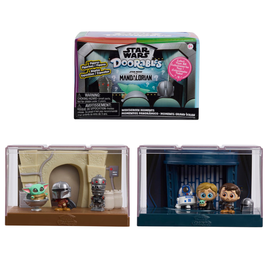 Star Wars™ Doorables Widescreen Moments – Star Wars: The Mandalorian™, Sammelfiguren, Kinderspielzeu