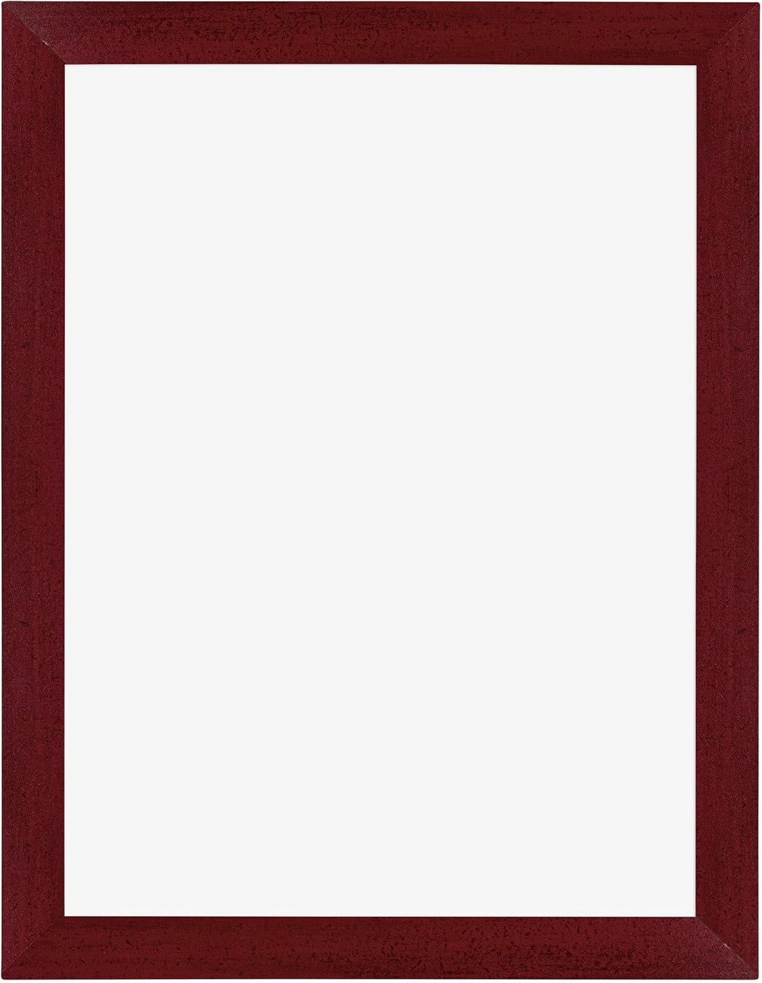 yd. Your Decoration - Bilderrahmen 75x100 cm - Weinrot Gewischt - Billderrahmen aus MDF mit Acrylgla