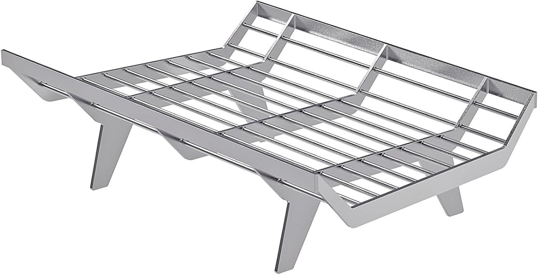 BeneLabel Holzwiegen Kaminrost, Kamin Feuerrost Brennholz Holzhalter Edelstahl Holzkorb Schwerlast K