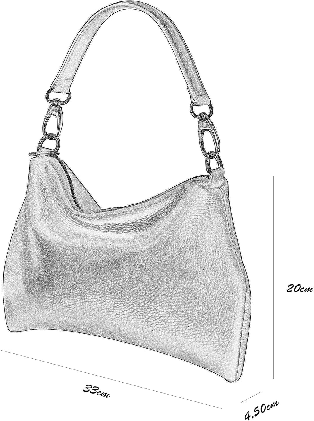 SH Leder Echtleder Umhängetasche mittelgrosse schultertasche Abendtasche Clutch Crossbody Bag Messen