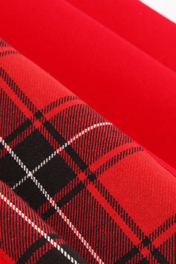 Axoe Damen 50er Jahre Kleider mit Gepunkte Rockabilly S Rot, S Rot