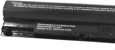 7xinbox 14.8V 41Wh 2800mAh M5Y1K VN3N0 W6D4J WKRJ2 6YFVW GXVJ3 HD4J0 K185W Laptop Akku für Dell Insp