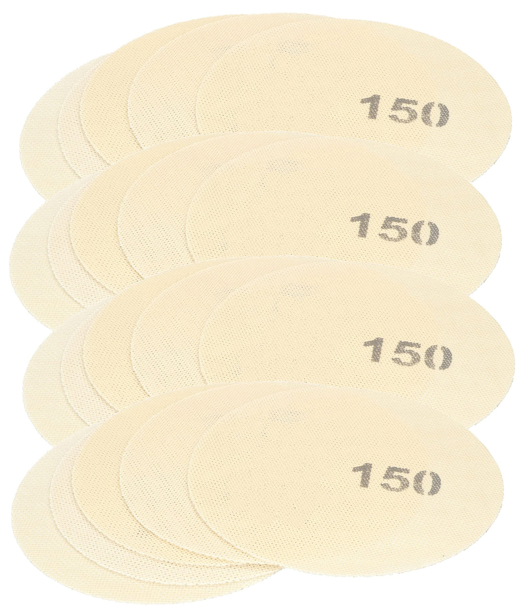 KOTARBAU® 20er Set Schleifgitter-Scheibe Ø 225 mm mit Klett Soft 150, Soft 150