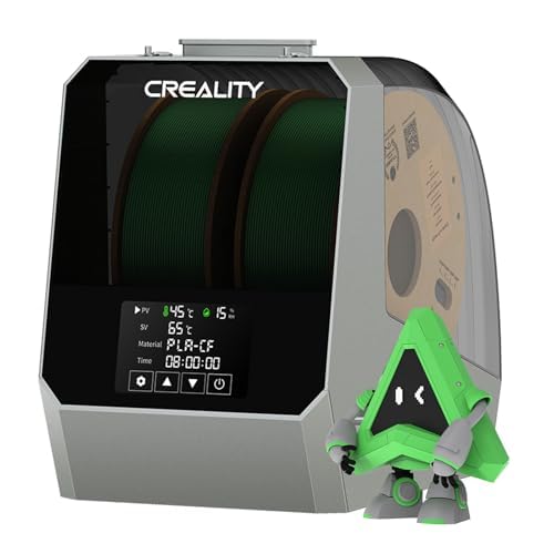 Creality Space PI Plus Filament Trockner, 2-Rollen-Kapazität mit 48h Timer, 3,7 Zoll Touchscreen, PT