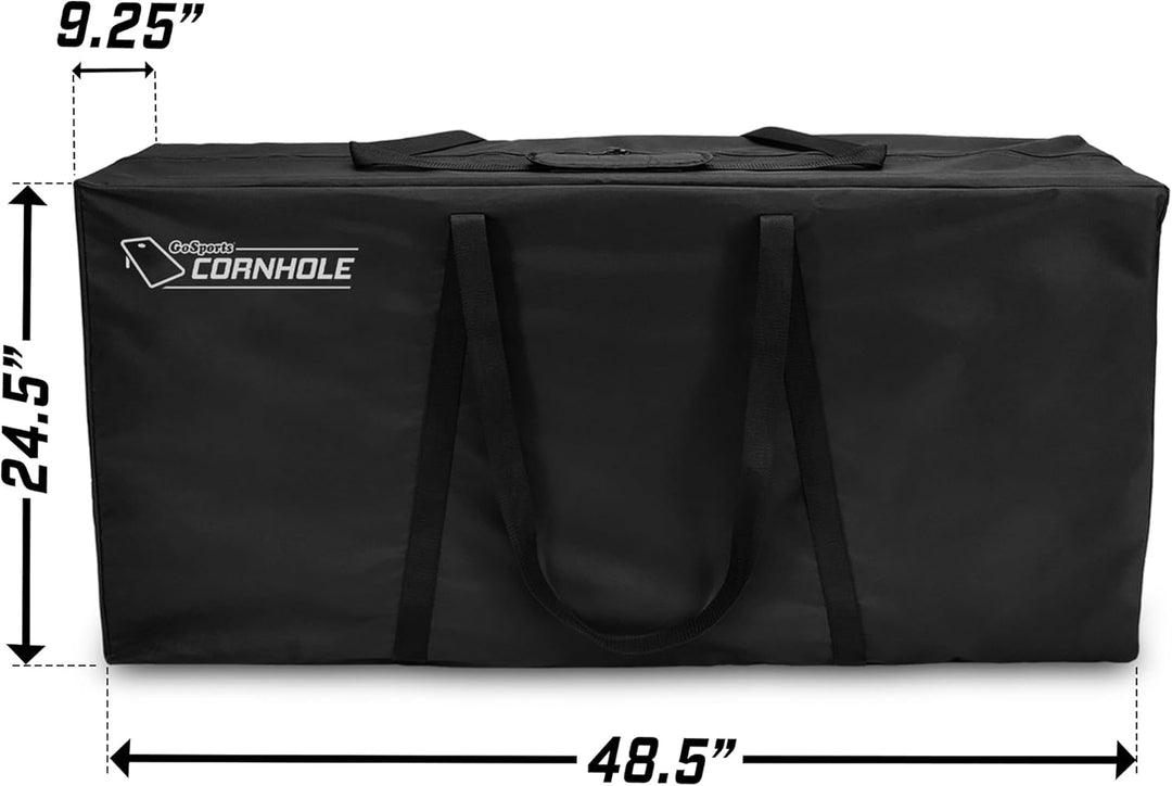 GoSports Hochwertige Cornhole Tragetasche (reguläre Grösse oder Heckklappengrösse) Verordnung: 1,2 x
