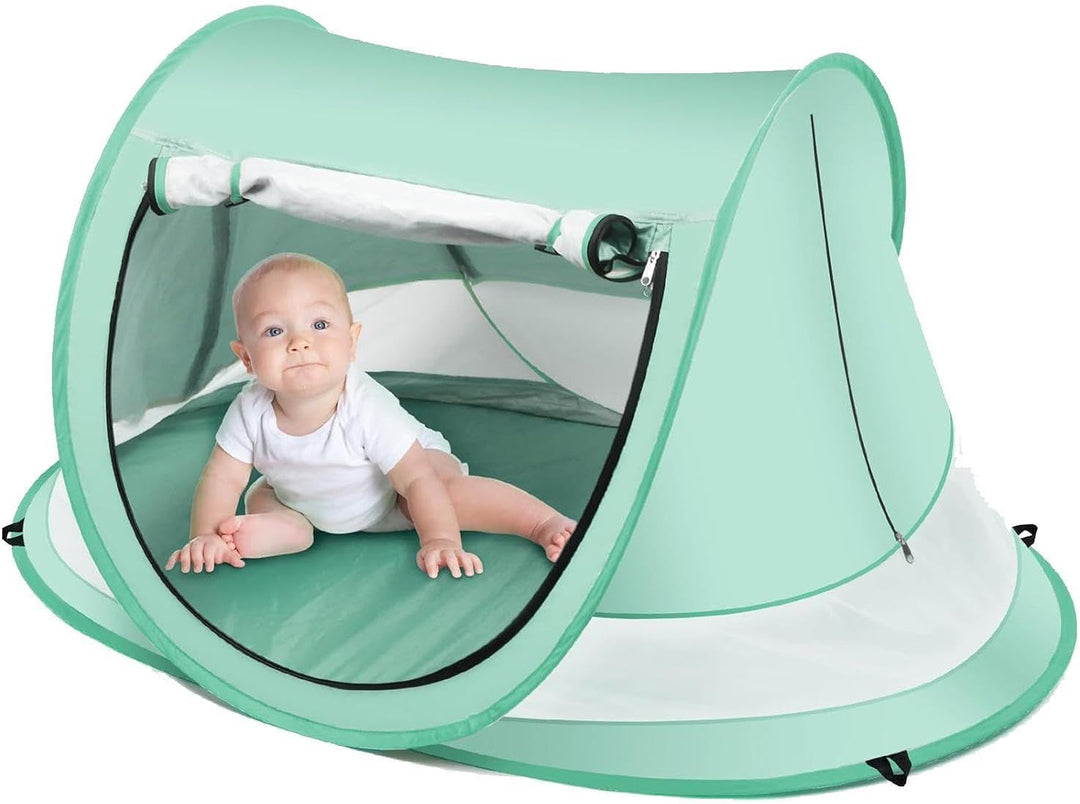 Kinder Strandzelt | Zusammenklappbares UPF 50+ Kinder-Sonnenschutzdach,Spielzelt - für Outdoor den P