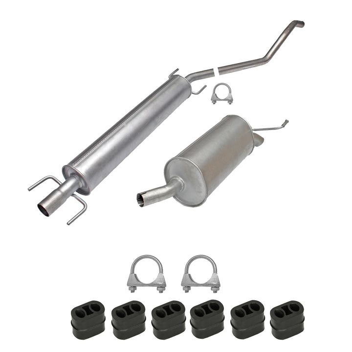 Ferroz Export Ersatz für Opel Astra H Caravan (L35) 1.6 inkl. Montagesatz, Auspuffanlage, Auspuff