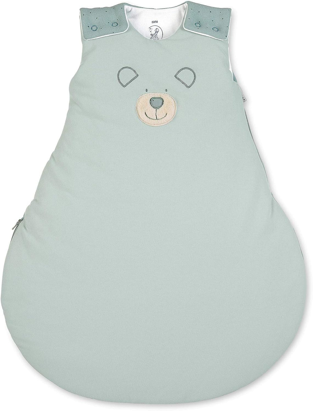Sterntaler Baby-Schlafsack, Bär Ben, Reissverschluss und Knöpfe, Grösse: 62/68, 62/68