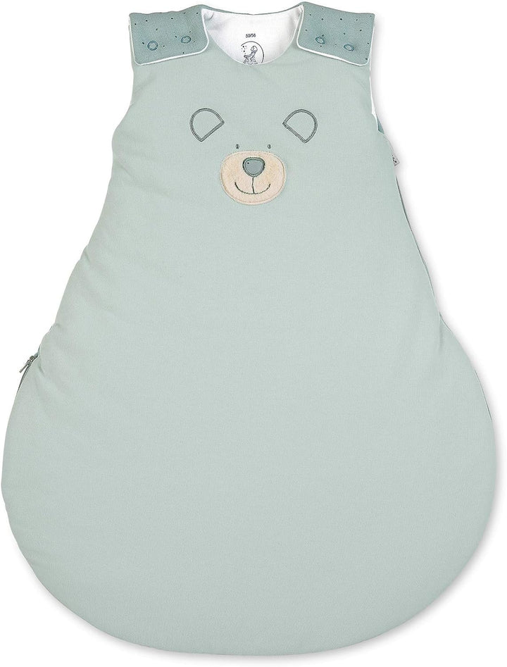 Sterntaler Baby-Schlafsack, Bär Ben, Reissverschluss und Knöpfe, Grösse: 62/68, 62/68